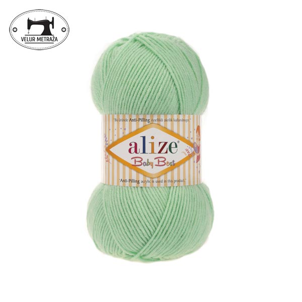 BABY BEST_41_Green velur metraza