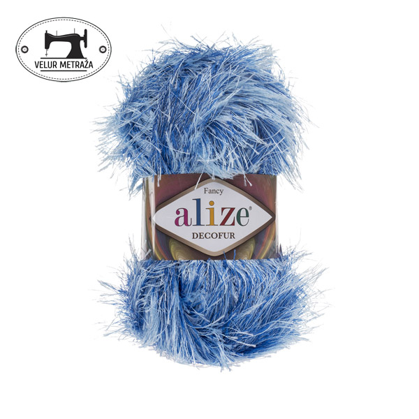DECOFUR_1370_Blue Melange_VELUR_METRAZA_VUNICA